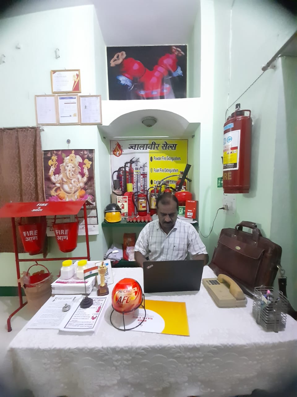 Mr. Pradip Kumar - Owner of Jwalaveer Sales Fire Safety Chapra Bihar