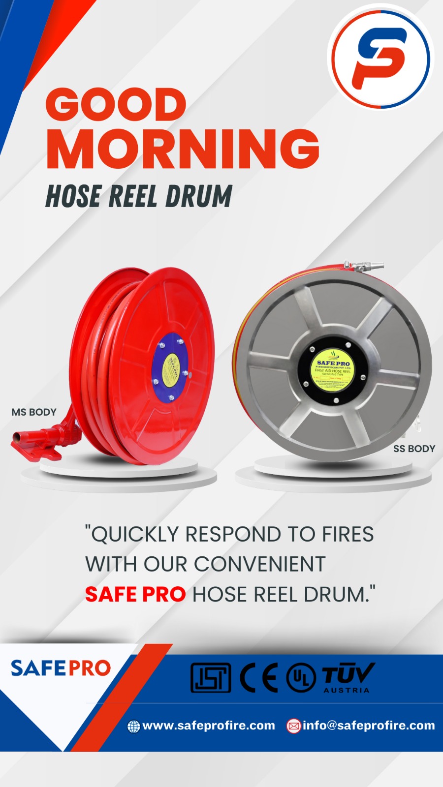 Hose Reel Drum