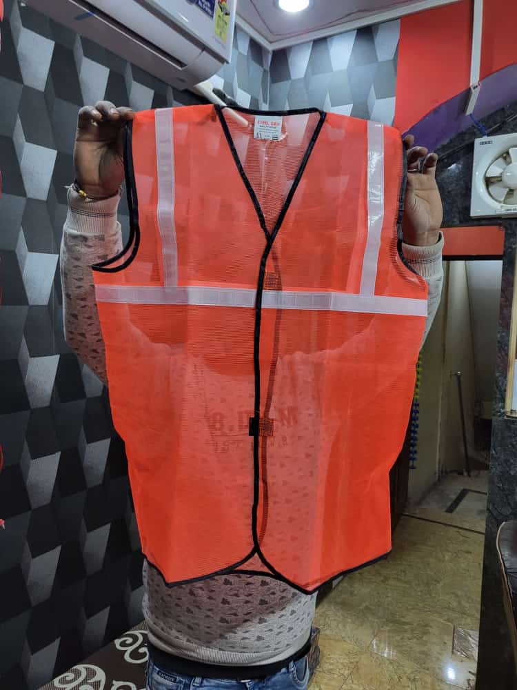Safety Vest with Reflective Strips